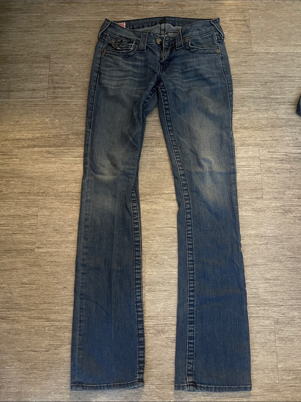 True Religion Women's Dark Wash Bootcut Jeans